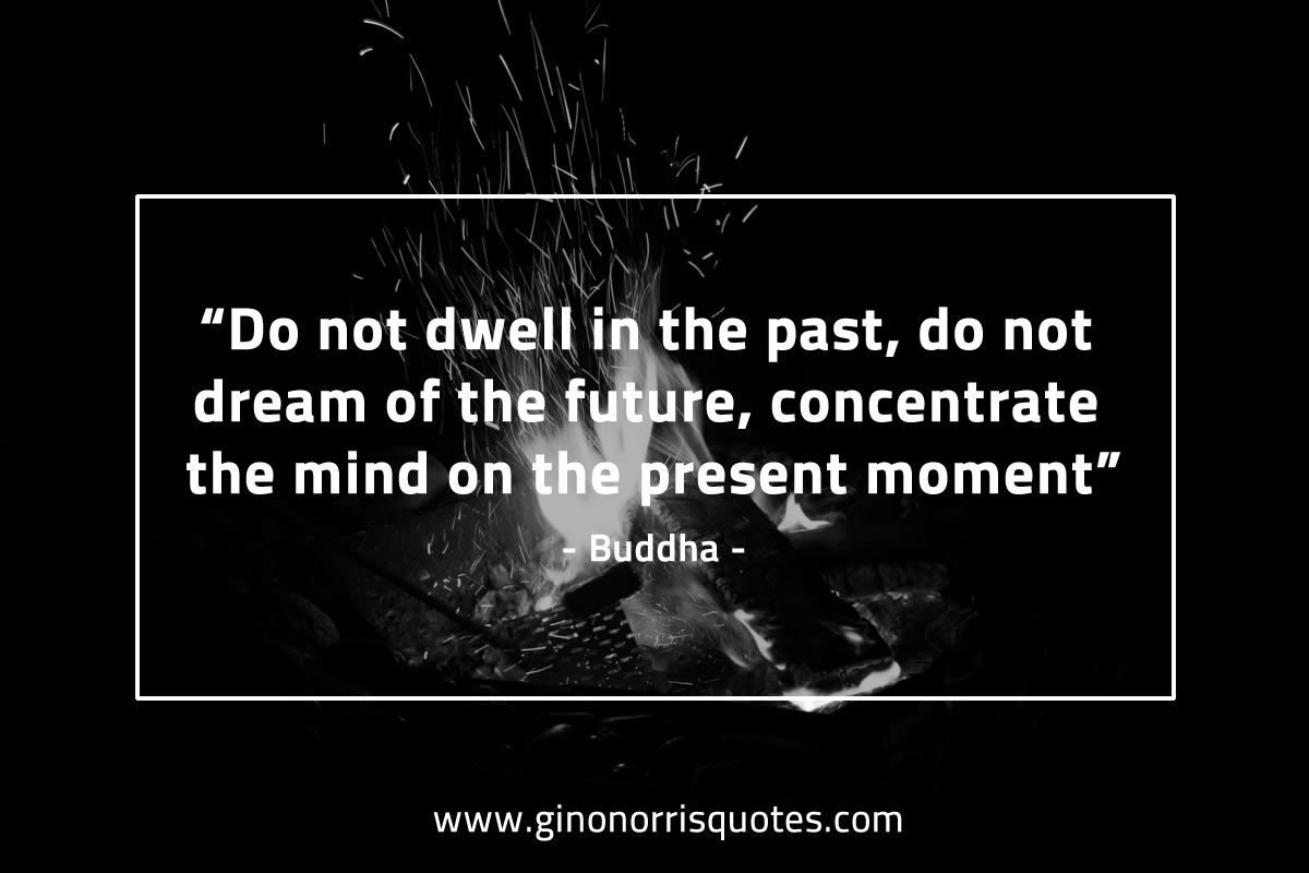 Do not dwell in the past - Buddha | Gino Norris Quotes