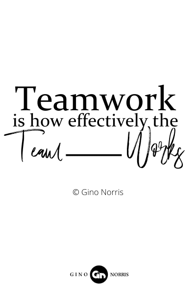 129RQ. Teamwork is how effectively the team works