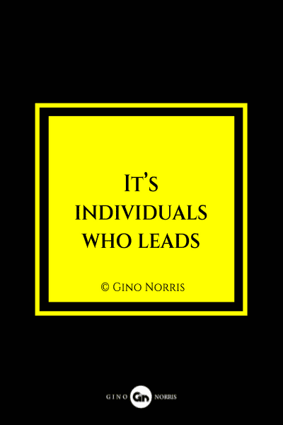 14MQ. It's individuals who leads