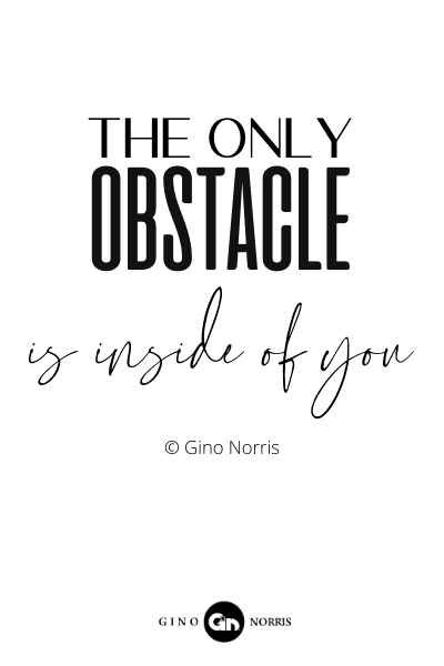 170RQ. The only obstacle is inside of you