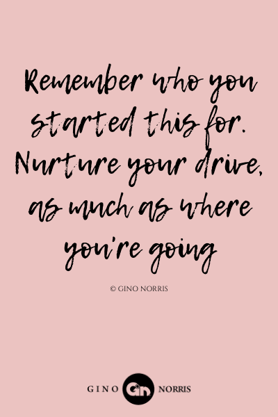 178LQ. Remember who you started this for. Nurture your drive, as much as where you're going