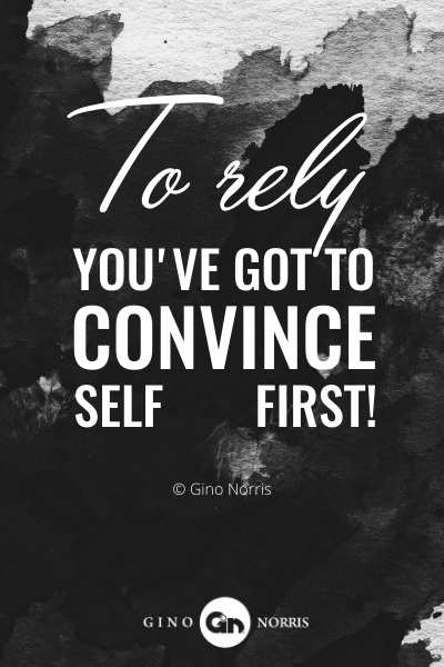 219PTQ. To rely you've got to convince self first!