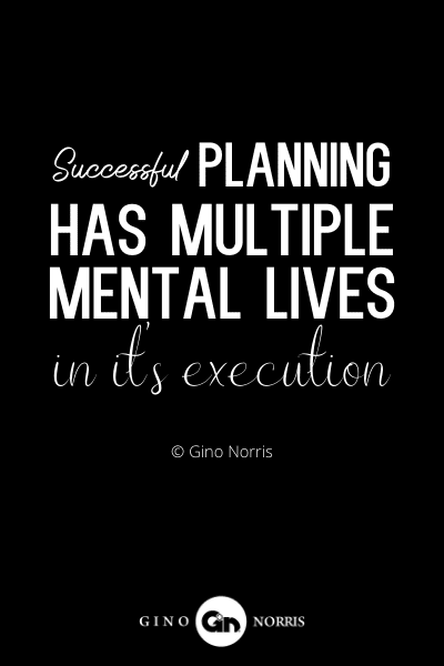 233INTJ. Successful planning has multiple mental lives