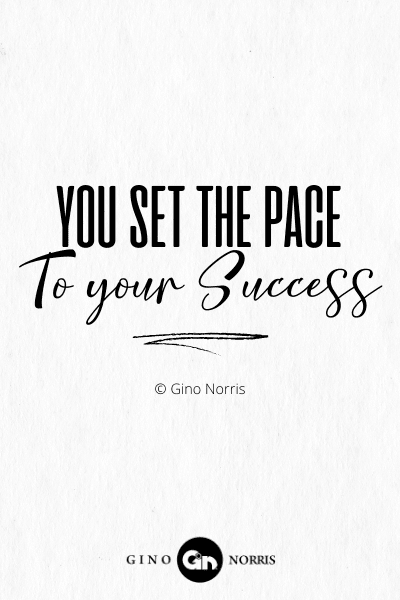255PTQ. You set the pace to your success