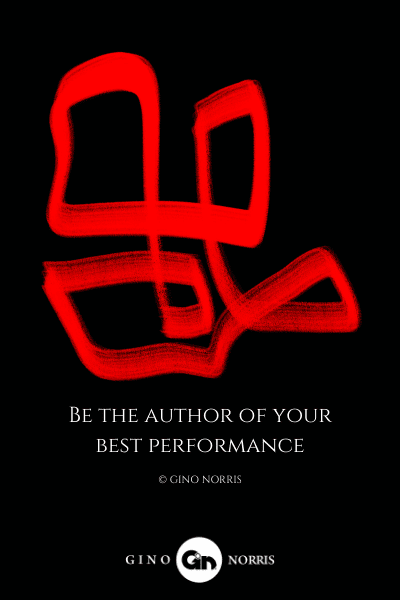 281LQ. Be the author of your best performance