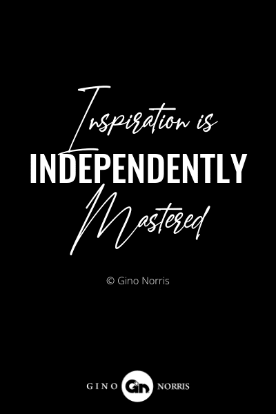 319INTJ. Inspiration is independently mastered