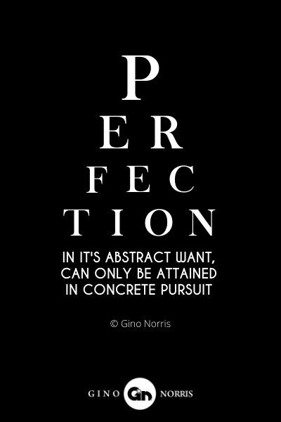 321INTJ. Perfection in it's abstract want