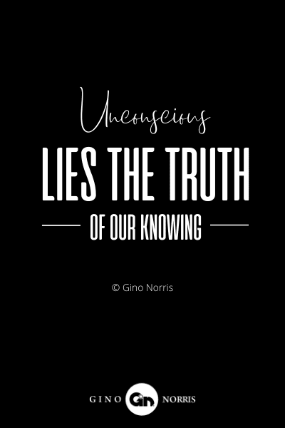 333INTJ. Unconscious lies the truth