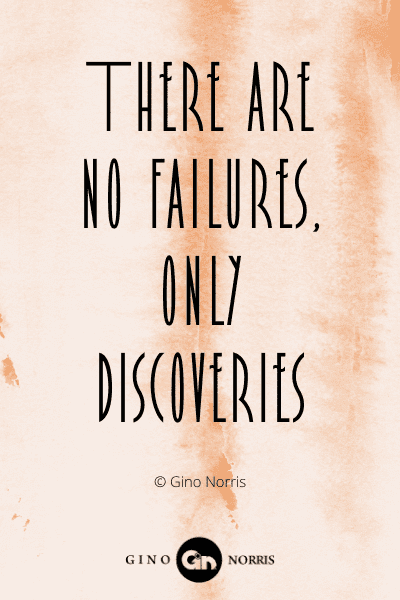 361WQ. There are no failures, only discoveries