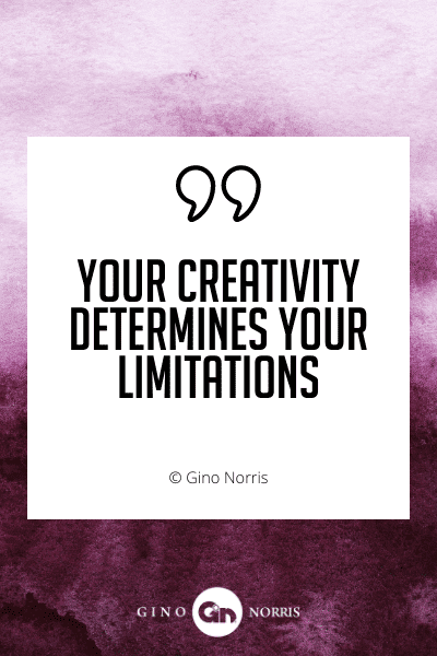 483WQ. Your creativity determines your limitations