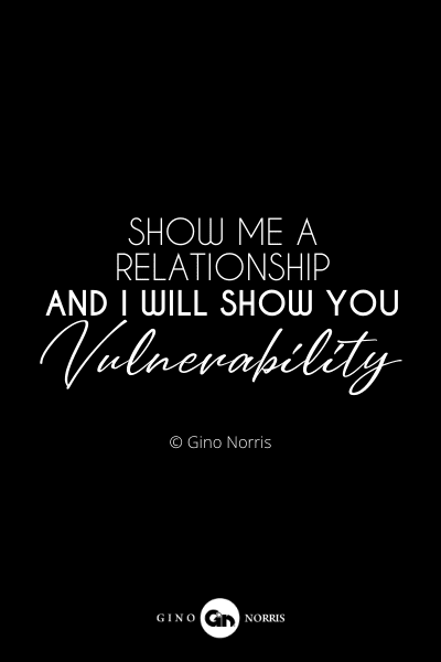 68RQ. Show me a relationship and I will show you vulnerability