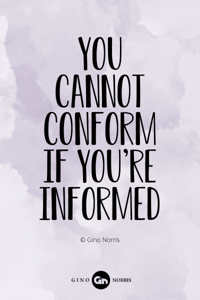 728PQ. You cannot conform if you're informed