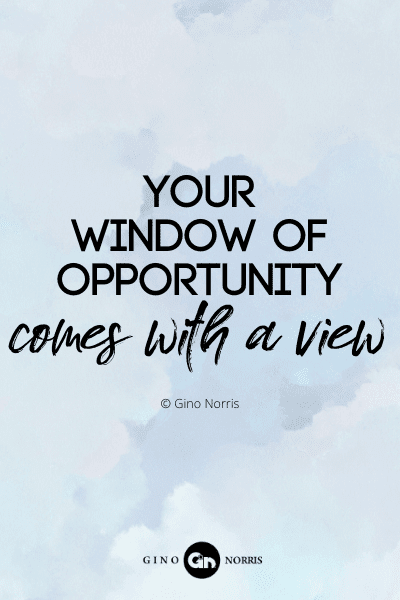 783PQ. Your window of opportunity comes with a view