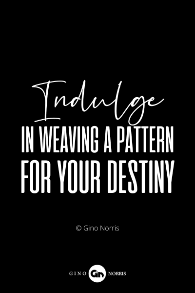 820PQ. Indulge in weaving a pattern for your destiny