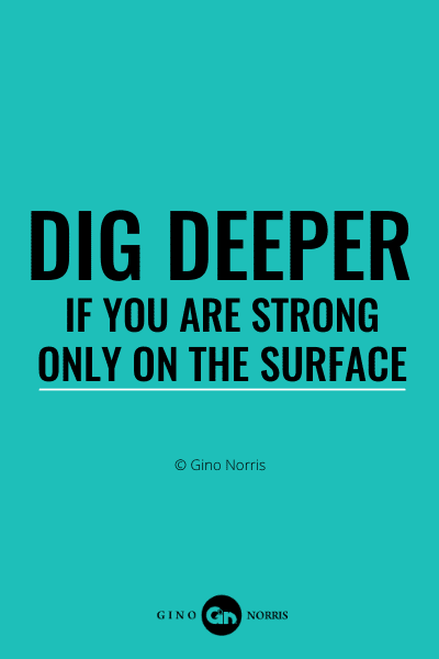 99PQ. Dig deeper if you are strong only on the surface